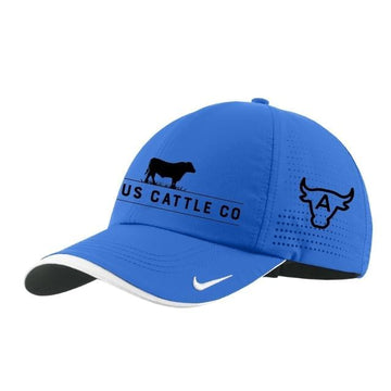 Angus Cattle Co Dri-Fit Hat (blue)